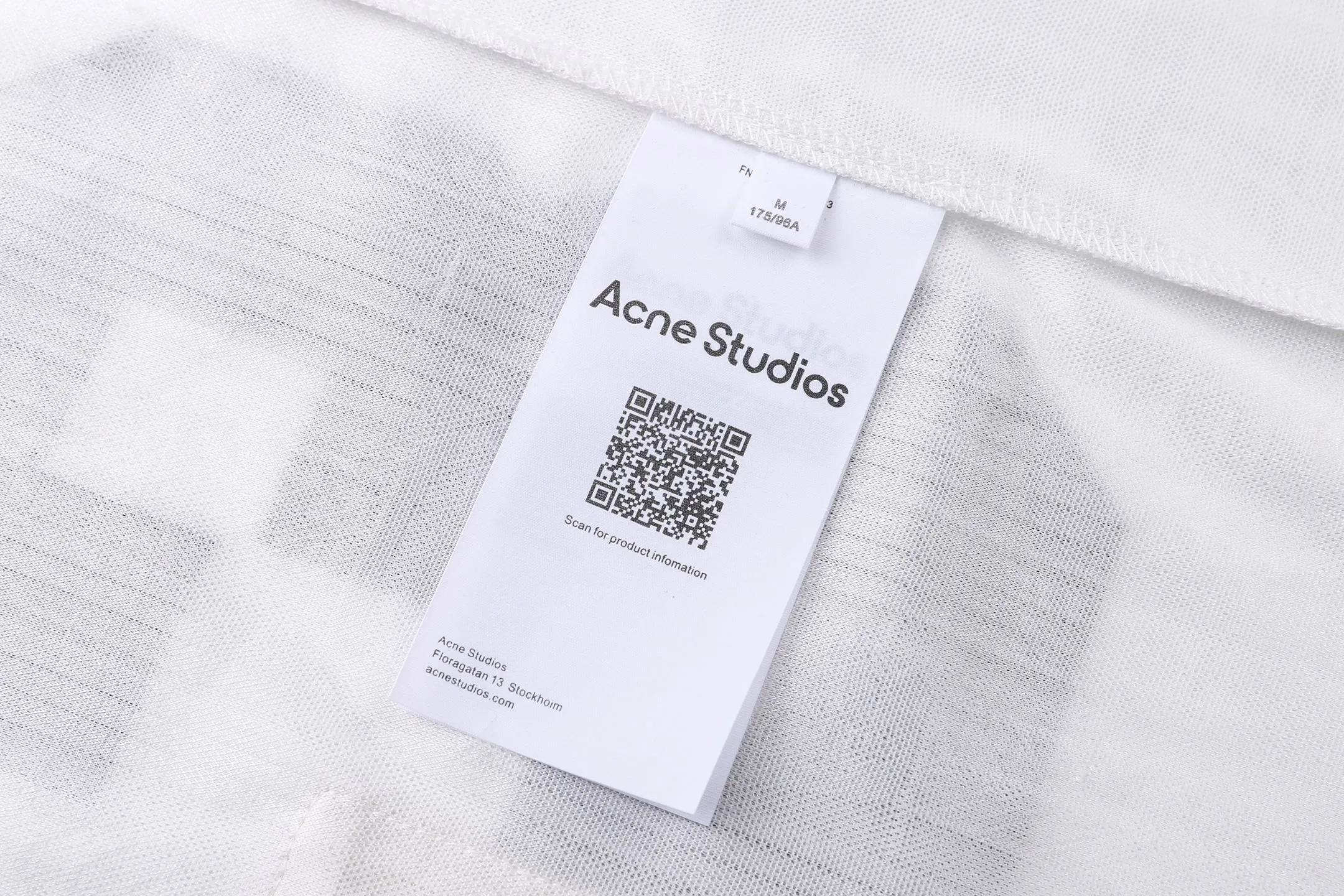 2 Acne Studios 26SS Logo ●Authentic 3400 ● 170 ●100% ● ● ● ● ● ● 1：1 ● 1：1 ● ●Size：S M L XL ● ：26130/2B#20